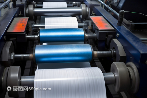 滾動的印刷機(jī)